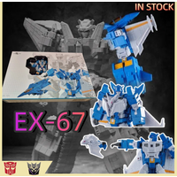 【IN STOCK】 Transformed Toys Original Product Iron Factory IF EX-67 EX67 Blue Bat, Liokaiser Combiner Small Scale Model Reissue