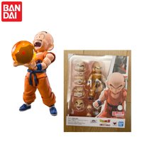 In Stock 100%Original BANDAI Dragon Ball Z S.H.Figuarts Son Goku Old Friend krillin Action Figure Toys Model Collection Gifts