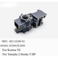 Crankcase for Yamaha 2-stroke 5 HP Outboard Motor Cylinder Block Assembly for Koetsu T6 5CMH/5CSMH 6E3-15100-02