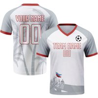 2026 Custom Haiti Soccer Jersey Personalized Team Name & Number Logo, Men Women Kids Football Shirt Sportswear