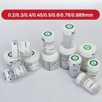 high quality PMTC welding balls tin beads 250K particles 0.2 0.3 0.4 0.45 0.5 0.6 0.76mm For BGA weld reworking Reballing