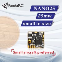 1/2PCS PandaRC Nano25 5,8G 40CH 25mW 5V OSD 40CH 10x10x2.5mm mini VTX NTSC/PAL For FPV RC Racing Drone