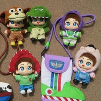 Toy Story 5 Blind Box Andy Vinyl Plush Pendant Action Figures Buzz Lightyear Jessie Woody Doll Cute Anime Mystery Box Toys Gift