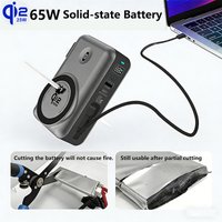 65W GaN USB C PD Charger for Laptop Power Bank Qi2.2 25W Magnetic Wireless Fast Charger for iPhone 17 iWatch Powerbank with Plug