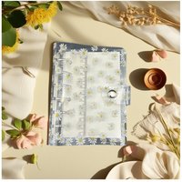 Handbook Notebook Transparent PVC Shell A6 Binder Japanese and Korean Ins Style Same Envelope Cute Little Daisy