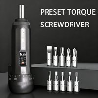 AliExpress NONE PreSet Torque Screwdriver Adjustable 0.6/1.2/3/6 N.m Torque with 11pcs Set Bicycle Repair Kit Motorcycle Repair Kit
