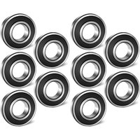 1–10 Stück 604 605 606 607 608 609 -2RS 2rs Rs 8 x 22 x 7 gummiversiegeltes Rillenkugellager Miniaturlager für Roller 3D