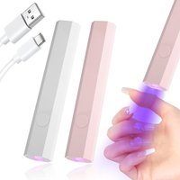 YIKOOLIN Handheld Nail Lamp UV LED Nail Light for Curing All Gel Polish USB Rechargeable Quick Dry Manicure Machine Nail Art