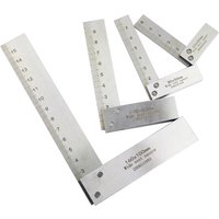 Machinist Square 90 Degree Right Angle Engineer Set Muti-Size Precision Grinding Steel Hardened Square Ruler Ruler Protractor