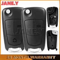 Flip Remote Car Key Fob Shell Case For Opel For Vauxhall Corsa D Astra H Zafira Vectra C Signum Meriva 2/3 Buttons Key Housing