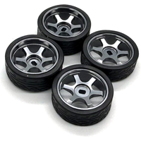 Metal WLtoys 284019-A 284191 284131 284010 K969 K989 RC 1/28 remote control car 22mm hub speed racing tires parts