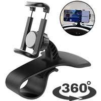 360 Rotatable Car Phone Holder Stand Universal Car Rack Dashboard Support Phone Stand for Auto Grip GPS Navigation Fixed Bracket