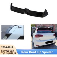 For VW Golf MK 7 7.5 GTI R 2014-2017 Rear Roof Lip Spoiler Rear Trunk diffuser Wings Lip Car Accessories Tail Fin body kits