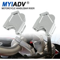 Motorcycle Handlebar Riser Handle Bar Mount Clamp Adapter Aluminum Alloy For BMW F700GS F 700 GS 2013-2017 F650GS F650 2008-2017