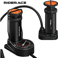 AliExpress riderace Bike Pump High Pressure Mountain Road Bicycle Foot Pumps Presta&Schrader Valve Ultralight Portable Household Cycling Air Pump