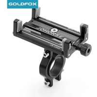 Neuer Fahrrad-Handyhalter Zuverlässige MTB-Handyhalterung Fahrradhalterung aus Aluminium Verstellbare Fahrrad-Handyhalterung Rutschfester Halter