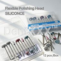 12Pcs Flexible Silicone Polishing Head Kit HP0312 High Gloss Polishing Tools
