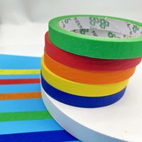 20M Colored Masking Tape Painting Painters Tape for Artist Decorators Indoor Decorating Crafts Spraying Adhesive Paint Tape