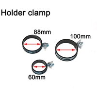 Motorcycle exhaust pipe modification accessory round hanger clamp the surface blue film can be peeled off