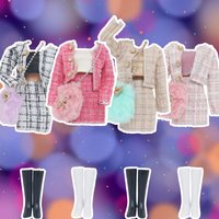 1 Set Elegant Outfit 11.8 Inch Doll Dress Party Mini Gown Coat Tops Skirts 30cm Doll Clothes Accessories Bag Boots Shoes 1/6 Toy