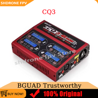 BGUAD CQ3 Smart Intelligent Balance Charger 100W 10A 1-6S AC100-240V DC11.0V-18.0V Quad Channel for LiPo LiFe NiMH NiCd Battery