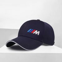 1PC Embroidery Logo Adjustable Casual Sun Cap For BMW M F10 E90 F30 E60 E53 E30 X3 X4 X5 X6 E70 F30 E46 E36 E34 Car Accessories