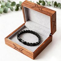2026 NEW Hematite Bracelet Men Naturally Support T Levels Enhance Mental Focus Restore Confidence Stretch Bead Jewelry