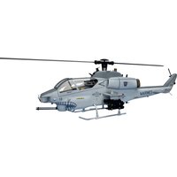 Roban 470 Size RTF AH-1W Grey Cobra RC Helicopter X2 flight Control GPS Model