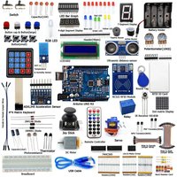 Suitable for UNO Starter Kit Component Pack Beginners 'Starter Kit MEGA2560 +1602+0.96-inch DIY Set