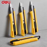 SK5 Steel Blade Utility Knife 18mm Reinforced Track ABS Handle Heavy Duty Hand Tool Box Cutter for Cardboard Wood Plastic