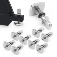 2Pcs Surfboard Fin Screws Stainless Steel Thumb Fin Screw For SUP Surf Longboard Paddleboard Surfing Accessories