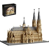 6028 Teile Europäische Architektur Modulare Bausteine Weltberühmte Cologne-Kathedrale Modell-Bausteine DIY-Montage-Spielzeug für Erwachsene Geschenk