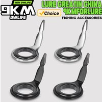 9KM Fishing Rod Guides 5~70Pcs Rod Building Repair Kit 1.5~6.8mm Stainless Steel Freshwater Saltwater Fishing Tool Ceramic Ring