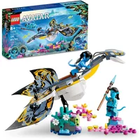 LEGO Avatar Ilu Discovery 75575 The Way of Water Movie Building Toy Ocean Set Animal-Like Underwater Figure for Birthday Gift