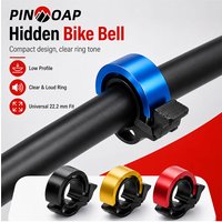 AliExpress pinmoap PINMOAP 2PCS Invisible Bike Bell Bicycle Handlebar Bell Hidden Loud Ring Safety Horn For Mtb Road Bikes Scooter Cycling Accessor