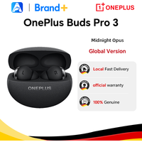 Globalna wersja słuchawek OnePlus Buds Pro 3 z redukcją szumów do 50dB, przestrzennym dźwiękiem z funkcją śledzenia głowy i dźwiękiem wysokiej rozdzielczości.