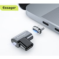Essager 100W USB Cable Magnetic Adapter Type C Magnetic Charger Connector For iPhone Samsung Macbook Pro Air Laptop Converter