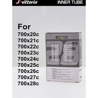 AliExpress NONE 1 Pair Vittoria Standard Road Bike Tire Inner Tube 700x20/28C French Valve48mm Bicycle Tire Accessories for Sports Entertainment