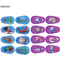 8Pcs Cute Adhesive Eye Patches Disposable Breathable Bandage Amblyopia Protect Eyesight For Kids Girls Boys〔DD329〕