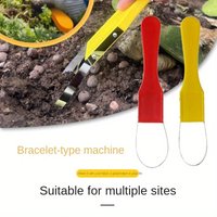 1pc Hand Loop Weeder, Weed Cutter/Remover Tool with Plastic Handle for Lawns & Yards, Gardening Made Easy. Gardening tools