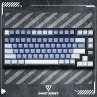 Ghost Judges Fishing Colorway Cherry PBT Doubleshot keycap for mx keyboard 60 65 87 104 gh60 xd64 xd68 bm60 bm65