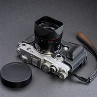 Metal Hood & Cap Kit for Panasonic Lumix 15mm F1.7 Lens | Replacement Hood for Leica DG Summilux