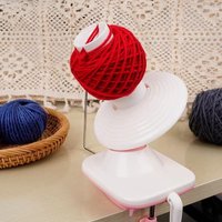 Red Yarn Winder Tool, Household Thread Weaving Spool Organizer, Ball Maker Splitter, Home Craft Essential