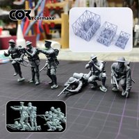 Scale Miniature Model kit British soldiers in battle Figures Military 6 pcs Set 1914–1918 1/35 1/48 1/72