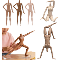 Multi Joint 6-point Supermodel Girl Toy 30cm 1/6 Scale Supermodel Doll Body High Quality Multi-jointed Doll Model Parts