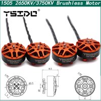 4PCS YSIDO 1505 2650KV 3750KV Electrical 3-6S Brushless Motor Light Weight for RC FPV Racing 2.5 -3.5 inches Cinewhoop Drones