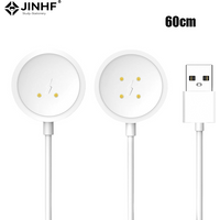 USB Charging Cable 2 pin/4 pin Watch Charging Cord for 8/9 DW89 Smartwatch Charging Cable Replacement Charging Dock Accessories