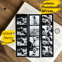 1/4/8Pcs available, Custom Couple Photo Gifts, Christmas Gift, Custom photo booth prints, Personalized photo booth prints