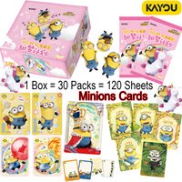 KAYOU Minions Collectible Cards Fan Collectible Cards Surprises Comics Souvenirs Trendy Toys Animations Decorations Gift Cartoon
