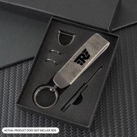 Vintage Leather Motorcycle Logo Keychain Keyring Pendant For Royal Enfield Bullet/Meteor/Classic 350 500 Interceptor 650 411 450